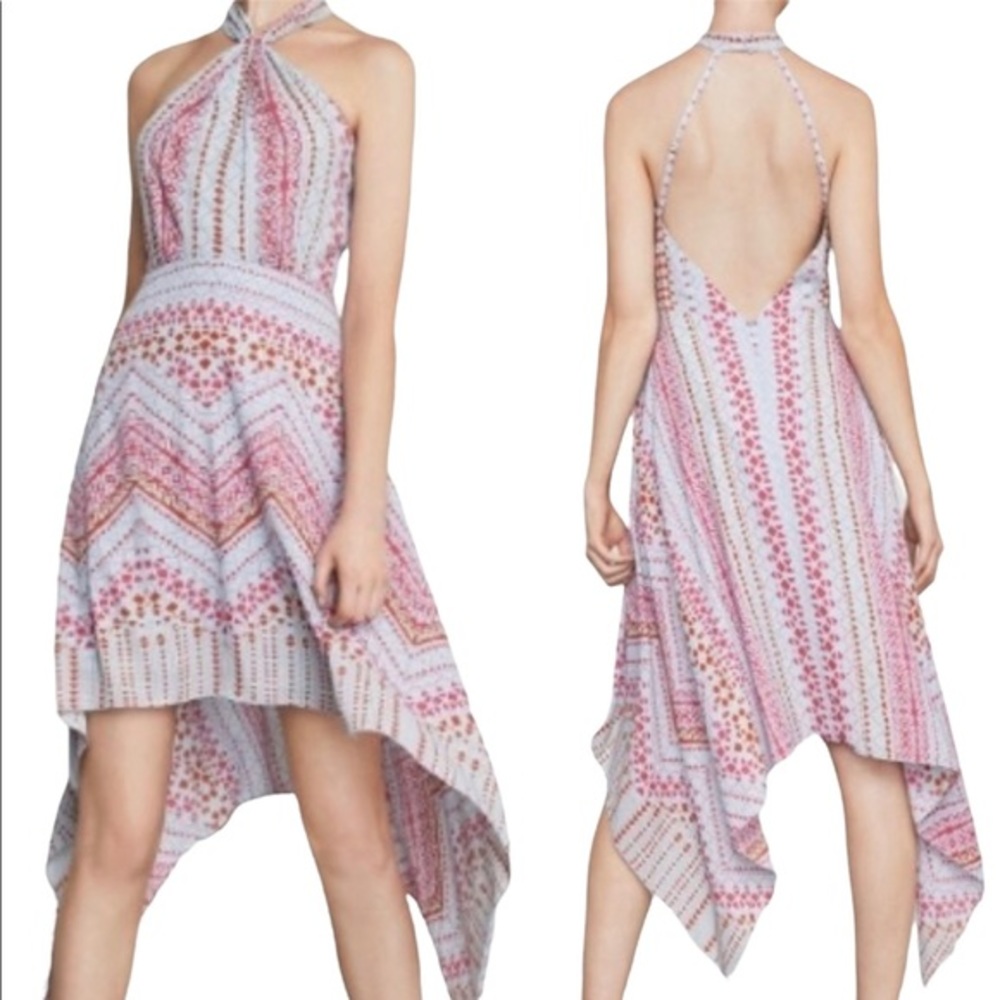 BCBG Scarf Halter Dress Size 0